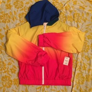 ✨🍍NWT Vibrant Multi coloured Girls Jacket by Forever 21. Size 12